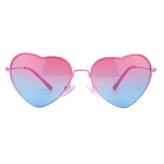 משקפי שמש בצורת לב מתכת לילדים